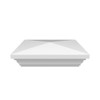 4"x4" New England Post Top, White