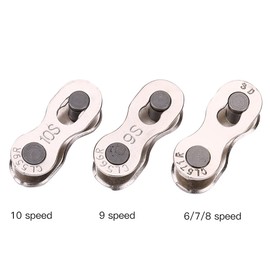 5 Pairs Bike Chain Links, Quick Release Bike Chain with Magic Joint Connector for 8/9/10 Speed Bike (10 speed)