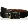 Perry Ellis Portfolio Hi-lo Reversible Leather Dress Belt for Men,