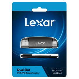 Lexar Dual-Slot USB-A/C Reader SD / microSD USB 3.2 Gen