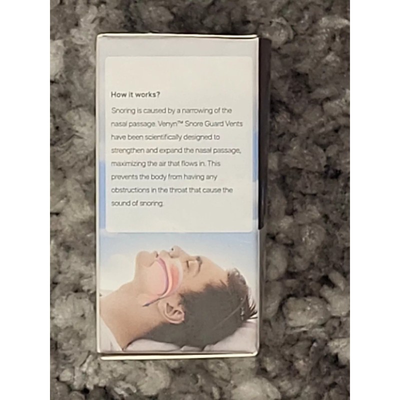 VENYN 4-pack VENYN Snore Guard Anti-Snoring Nose Vents to Ease