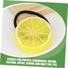 Ipetboom 10Pcs Cute Lemon Slice Elastic Hair Ties for Hair