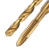 sourcing map Tap and Drill Bit Set, 1pcs 6-32 UNC