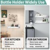 IRONDIY 32-inch Stainless Steel Bar Speed Rail,Wall Mounted Liquor Bottle