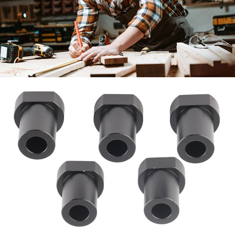 5PCS 20mm Bench Dogs Aluminum Alloy Workbench Brake Inserts Woodworking