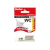 fischer Solufix 569819 Toilet Fixing Silver