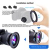 67mm to 77mm Adapter Ring for Camera Filter Compatible with