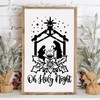 Christmas Stencils for Painting Christmas Nativity Stencils for Crafts Reusable