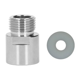 Soda Cylinder Adapter Metal CO2 Female Thread TR21‑4 to Male Thread CGA320 Conversion Kit