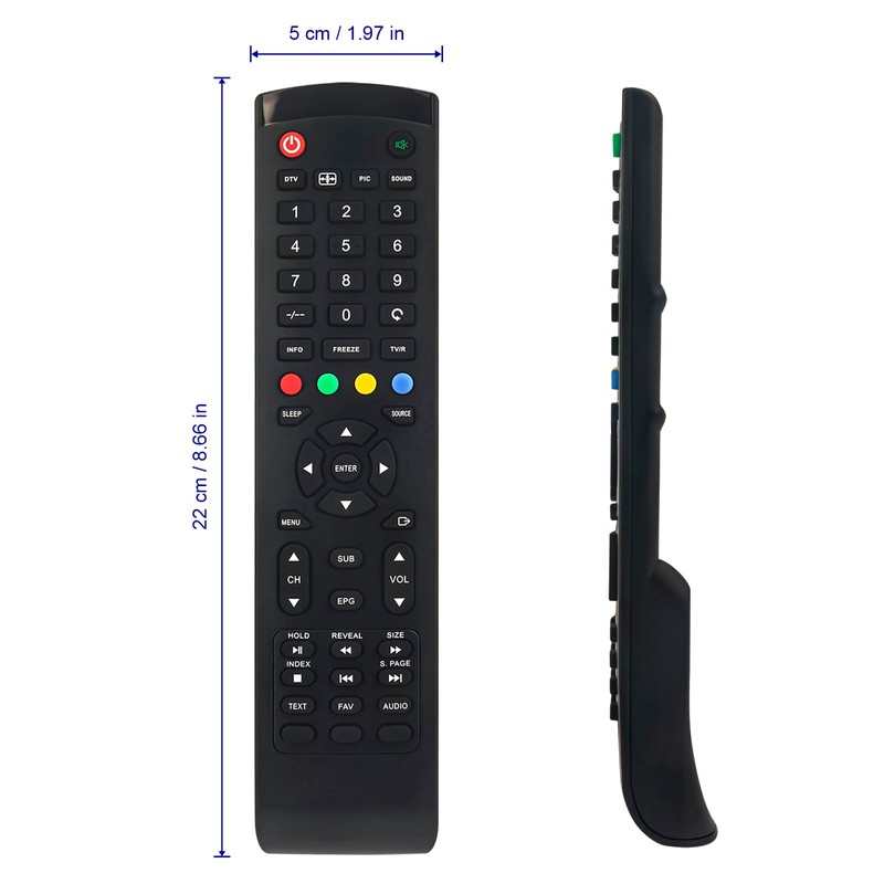 Replacement Remote Control Suitable for Strong HD LED TV SRT-24HC3023