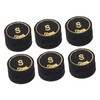 6pcs Pool Billiard Cue Tips 12mm Billiard Pool Cues Tips