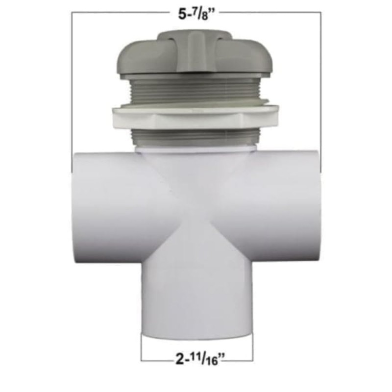 Hot Tub Compatible With Marquis Spas Diverter Valve 2" Now