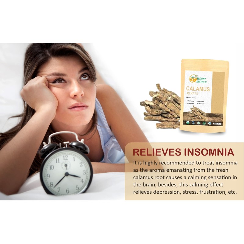 Herbs Botanica Calamus Root Loose Dried Herb For Skin, Stomach
