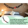 AOYEGIC Welcome Home Banner, Welcome Home Garland, Family Theme Flags,
