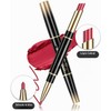 Lápiz Labial 2 en 1 LONEOURS – Mate, resistente al