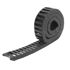 Cable Tow Chain Wire Carrier 10 x 30 mm Inner Dimensions 1 m Length with End Connector for CNC