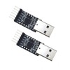 2pcs CP2102 USB to TTL Serial Converter for Development Projects