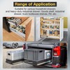 YENUO Heavy Duty Drawer Slides Full Extension Side Mount 12