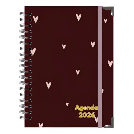 Agenda Diaria 2026 Con Planificador Anual Y Mensual