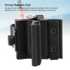 GOWENIC Universal 30 mm magnetic torch holder, non-slip handlebar mount