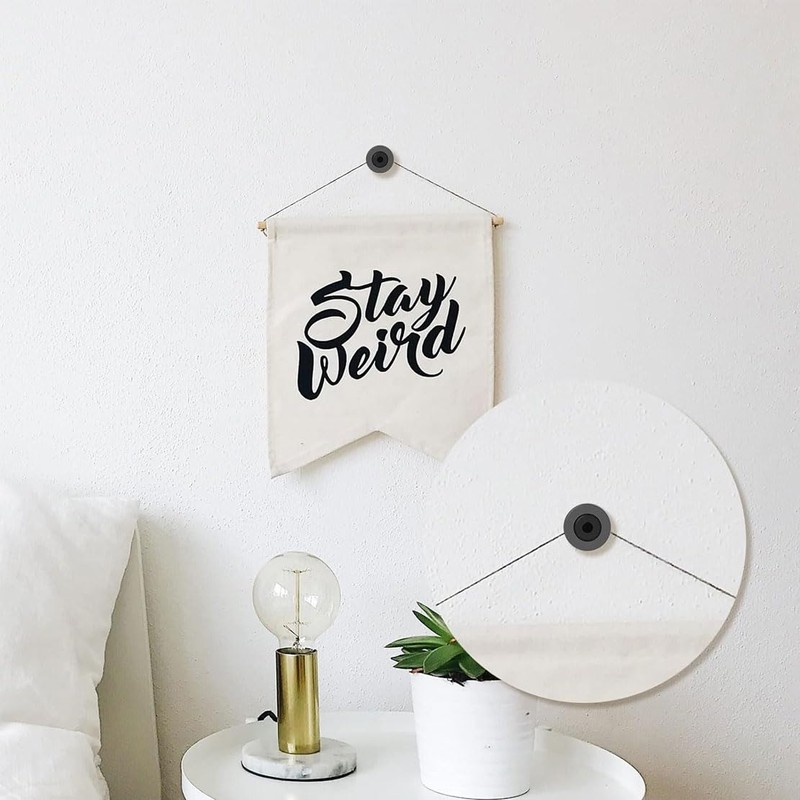 100Pcs Upholstery Tacks, Black Push Pins for Wall Hanging Picture