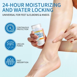 Urea Cream 42 Percent, Urea Foot Cream for Cracked Heels and Day Skin, Cracked Heel Repair Cream, Dry Feet Repair Moisturizer for Women Men, Callus Softening & Hydrating Foot Treatment