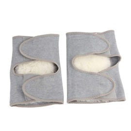 ARTIBETTER 2pcs Thicken Cashmere Wool Thermal Knee Warmers Leg Warmers Sleeve Knee Brace Support Pads for Dance Yoga (XL)