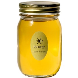Domestic Natural Pure Honey [Meihido] Homemade Honey (Myochido), 17.6 oz (500 g)
