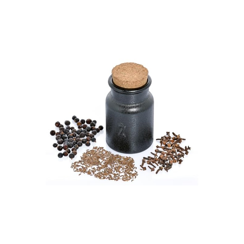 Zassenhaus Spice Jar, Small, Anthracite