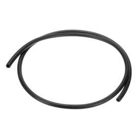 M METERXITY Lubricating Oil Hoses, 5mm (3/16 Inch) ID x 8mm OD 3.28FT Rubber Tubing Hose Pipe for Irrigation/Small Equipment/Outdoor/Garden Water Tubing [Black]