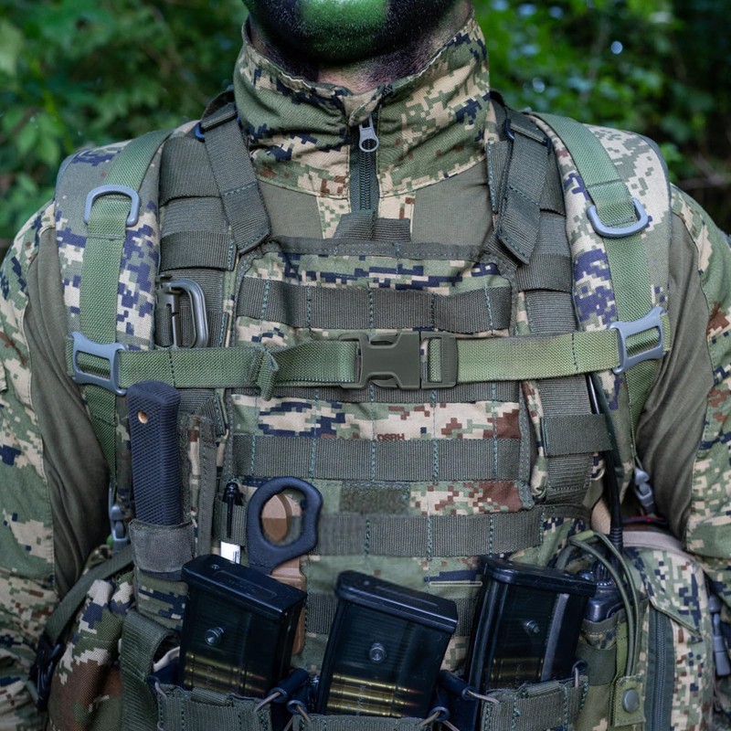 Qavctw 2x 1'' Buckle Quick Side Release Buckle for Tactical