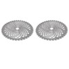 2PCS Lawn Trimmer Blade Head Alloy Steel 10in Accurate Cutting