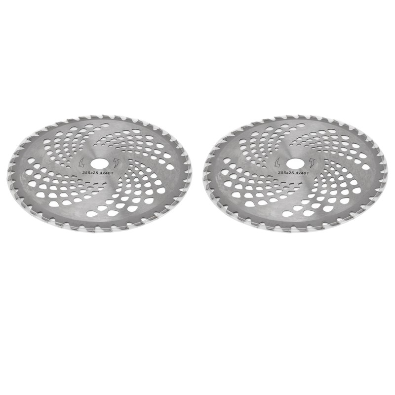 2PCS Lawn Trimmer Blade Head Alloy Steel 10in Accurate Cutting