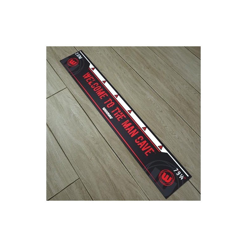 WINMAU Man Cave design Oche Strip Line for Dartboard Alignment