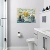 Farmhouse Bathroom Flower Decor Wall Art Every Day is A