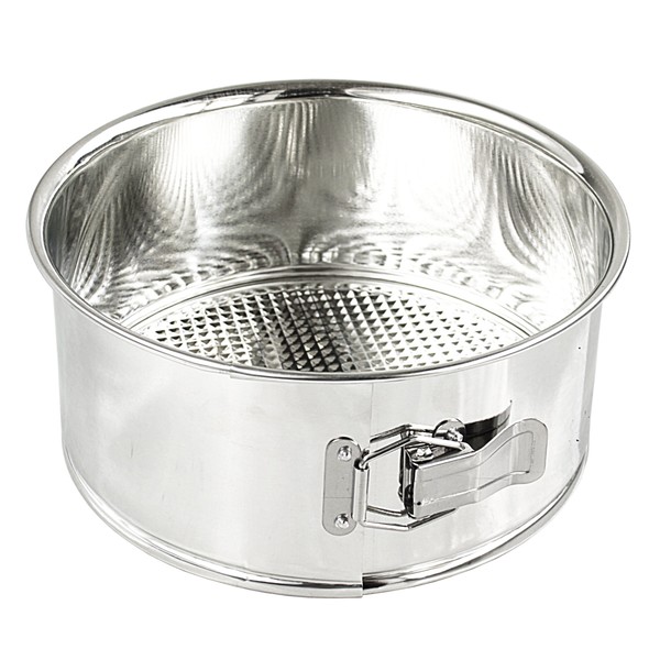 Browne Foodservice Cuisipro Essentials Double Fired Tin Deep Cake springform pan, 9.5"x3.75"