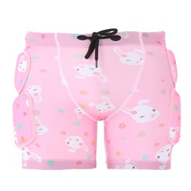 Kids Protection Hip EVA Padded Children Hip Guard Pad for Skiing Skating Roller SkatingPink XS