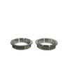 4.00" V Band Flange, T304 Stainless Steel, Pair (LH +