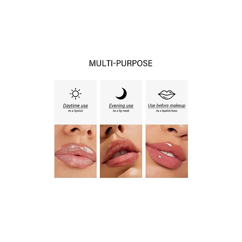 Littryee Gel Labial hidratante - Hidratante Labial para Labios Muy