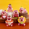 6pcs Cute Car Ornament Strawberry Bear Shape Multi Purpose Car