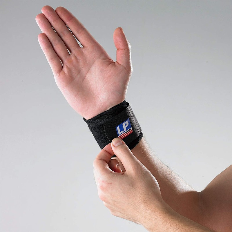 LP Support Basic 753 Wrist Strap One Size Black
