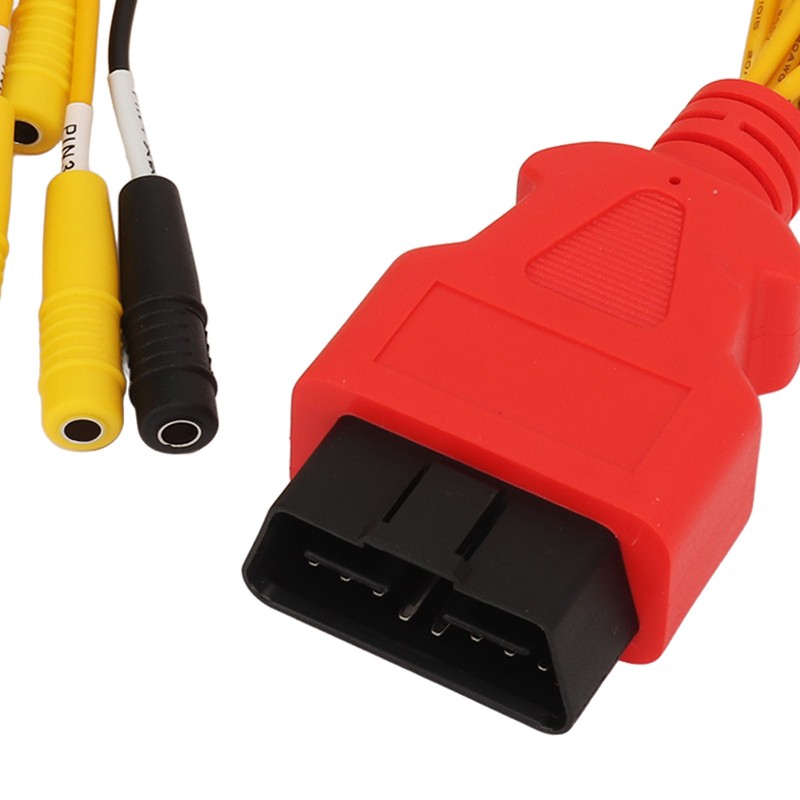 16 Pin Jumper Cable Safe Connection Female OBD Connector Diagnostic