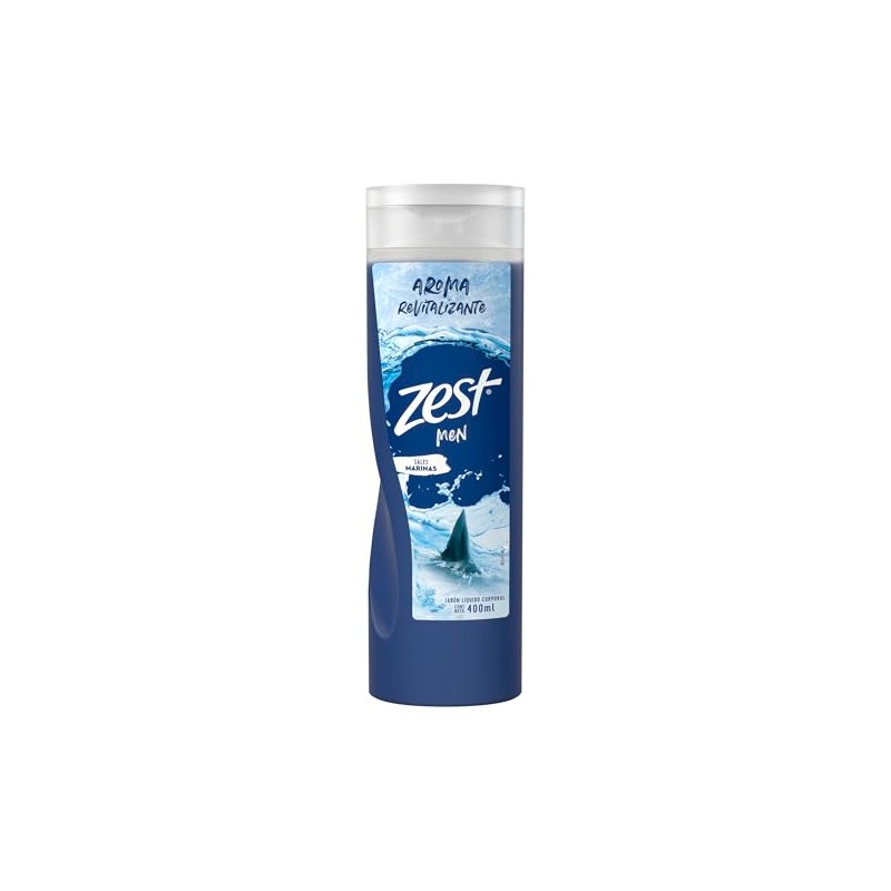 Jabón Líquido Corporal Zest Men 400 ml