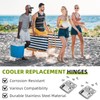 Cooler Stainless Steel Hinge Replacement for Coleman Cooler Hinges 6262