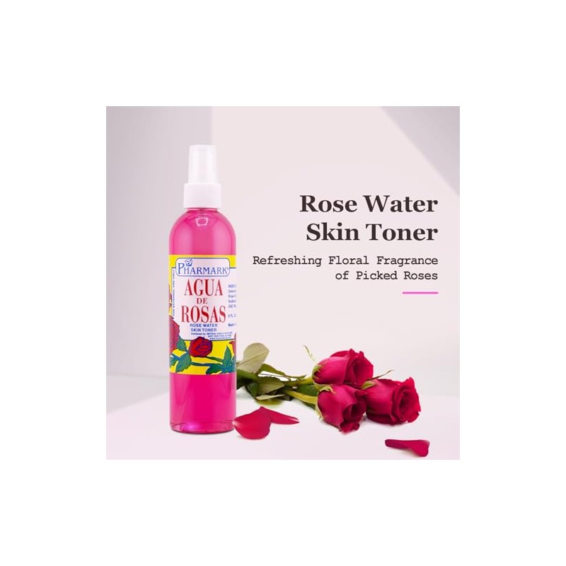 Agua De Rosas 4 Oz. Rose Water by Pharmark