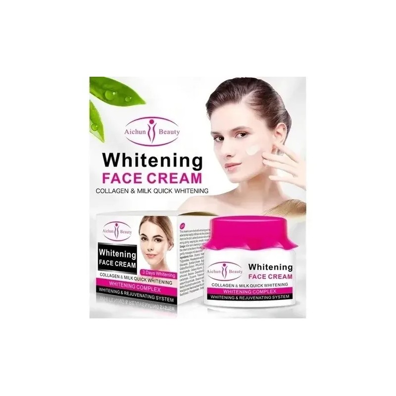 Crema Facial Aclaradora Aichun Remueve Manchas Oscuras
