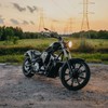 Black 8mm/10mm Motorcycle Spear Blade Rear View Side Mirrors for