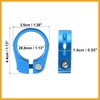 Partuto 28.6mm Aluminium Alloy Bicycle Seat Post Clamp Seat Post