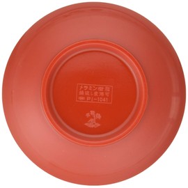 ENTEC CA-41 Chinese Small Plate, White/Red, Zuisho