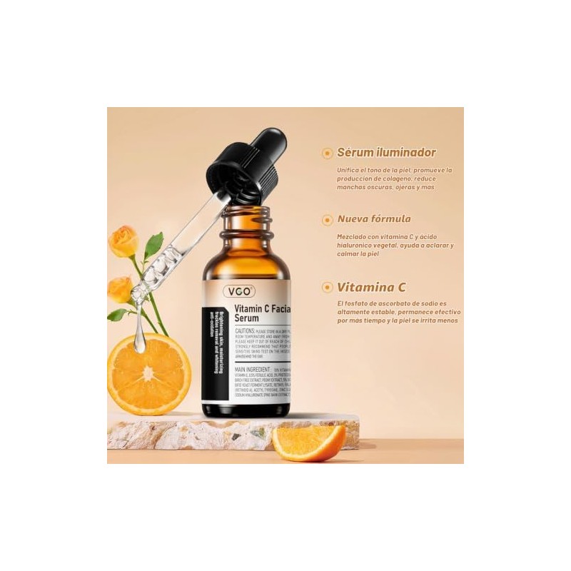 VGO- Hidratación profundaEl suero de vitamina C VGO proporciona una
